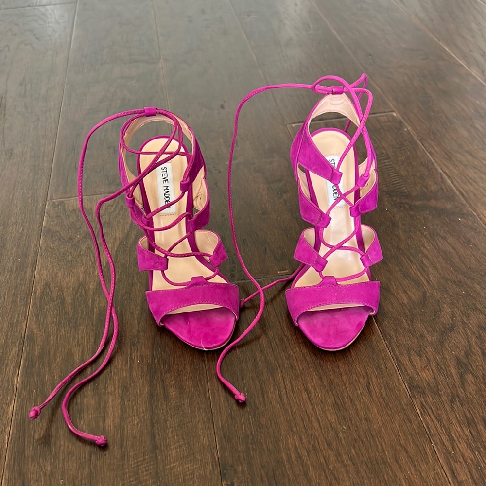 Steve Madden Strappy Heels - Size 7